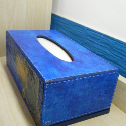 Κουτί για χαρτομάντηλα "Blue Jean"