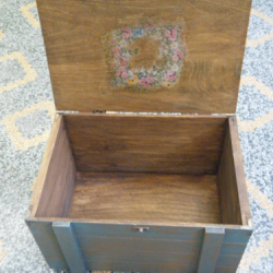 Κουτί-μπαούλο - "Στεφάνι λουλουδιών"